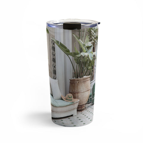 Henrike Schenk - Travel Photography Moroccan Riad In Marrakech Photo Arabic Interior Design Travel Mug