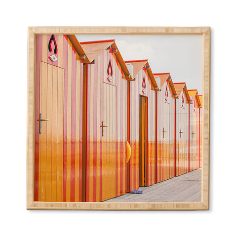 Henrike Schenk - Travel Photography Sorrento Stripes Framed Wall Art