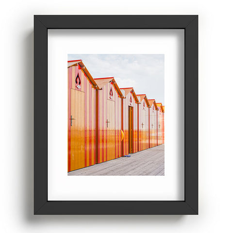Henrike Schenk - Travel Photography Sorrento Stripes Recessed Framing Rectangle