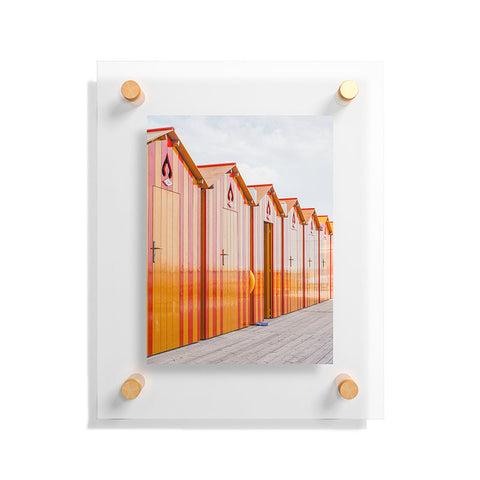 Henrike Schenk - Travel Photography Sorrento Stripes Floating Acrylic Print