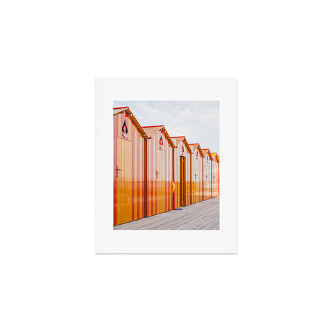 Henrike Schenk - Travel Photography Sorrento Stripes Art Print