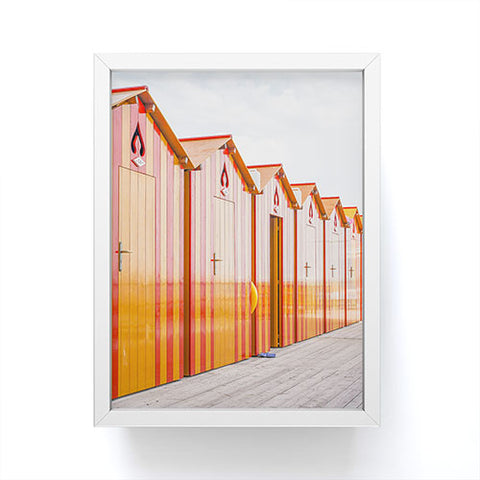 Henrike Schenk - Travel Photography Sorrento Stripes Framed Mini Art Print