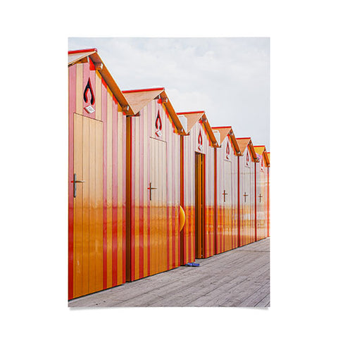 Henrike Schenk - Travel Photography Sorrento Stripes Poster