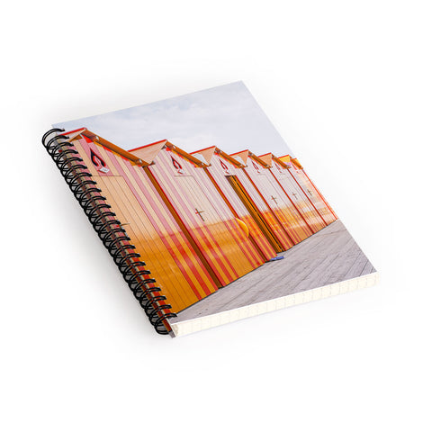 Henrike Schenk - Travel Photography Sorrento Stripes Spiral Notebook
