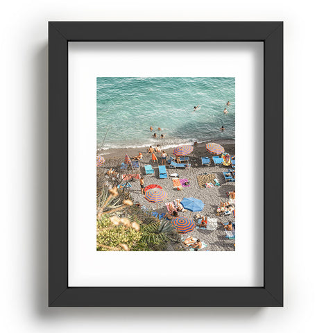 Henrike Schenk - Travel Photography Summer Afternoon in Positano Recessed Framing Rectangle
