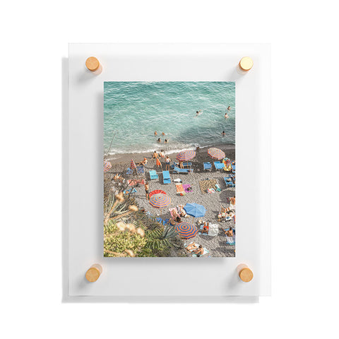 Henrike Schenk - Travel Photography Summer Afternoon in Positano Floating Acrylic Print