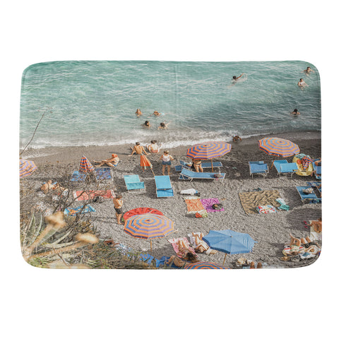 Henrike Schenk - Travel Photography Summer Afternoon in Positano Memory Foam Bath Mat