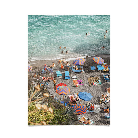 Henrike Schenk - Travel Photography Summer Afternoon in Positano Poster