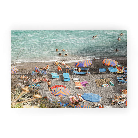 Henrike Schenk - Travel Photography Summer Afternoon in Positano Welcome Mat