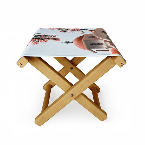 Henrike Schenk - Travel Photography Summer In Greece Folding Stool