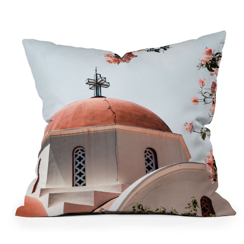 Henrike Schenk - Travel Photography Summer In Greece Throw Pillow