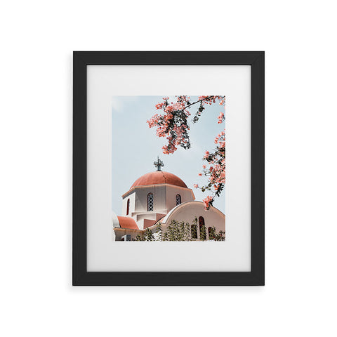 Henrike Schenk - Travel Photography Summer In Greece Framed Art Print