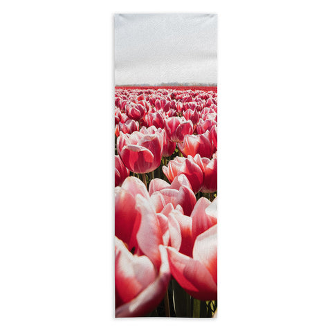 Henrike Schenk - Travel Photography Tulip Field In Holland Floral Yoga Towel