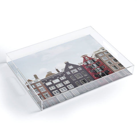 Henrike Schenk - Travel Photography Typical Houses Of Amsterdam Acrylic Tray