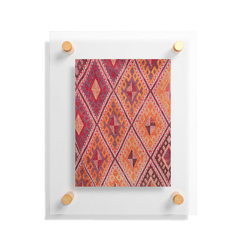 Henrike Schenk - Travel Photography Woven Carpet Red and Orange Floating Acrylic Print