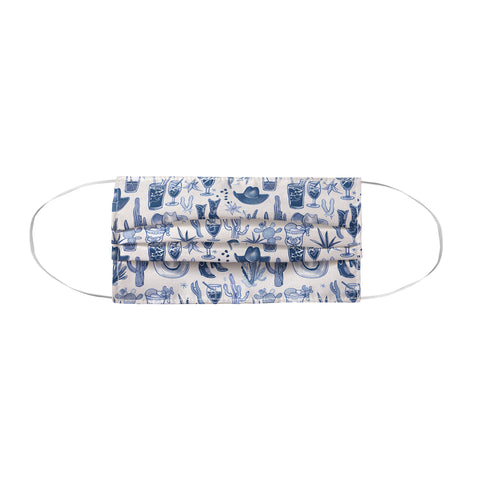 heycait Coastal Cowgirl in Blue Face Mask