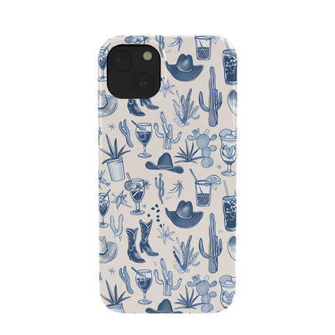 heycait Coastal Cowgirl in Blue Phone Case