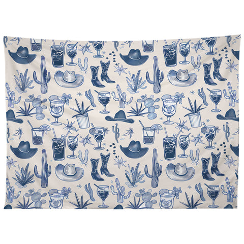 heycait Coastal Cowgirl in Blue Tapestry