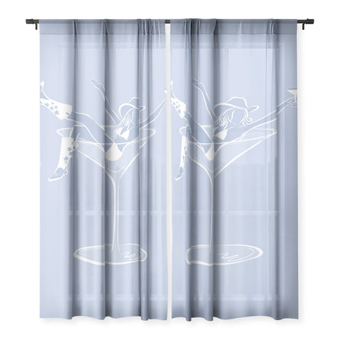 heycait Cowgirl Martini Sheer Non Repeat