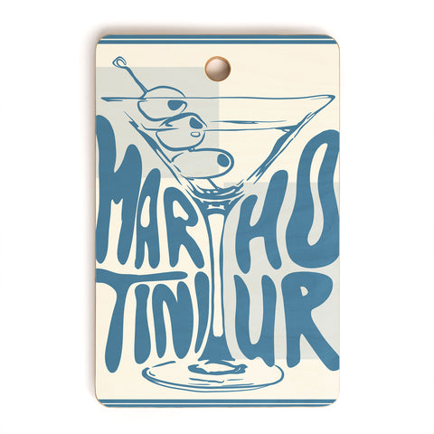 heycait Martini Hour Print Cutting Board Rectangle