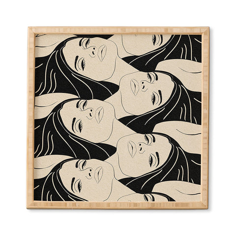 High Tied Creative Melting into You Framed Wall Art