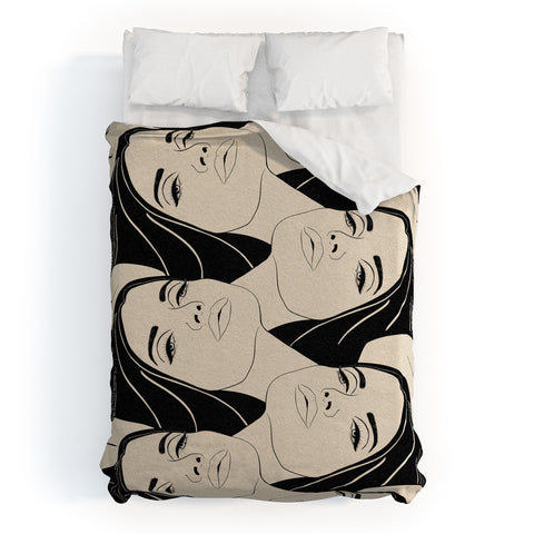 High Tied Creative Melting into You Duvet Cover