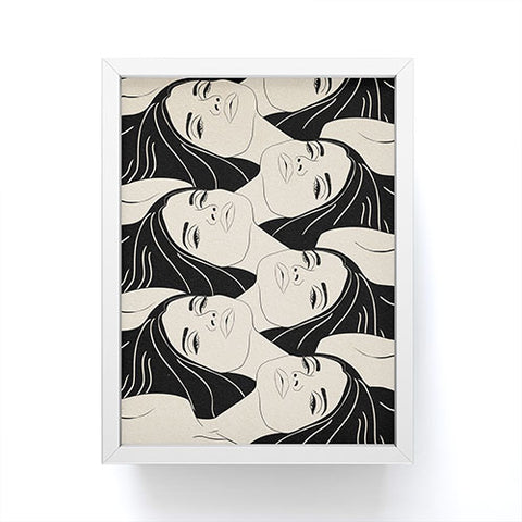 High Tied Creative Melting into You Framed Mini Art Print