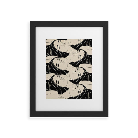 High Tied Creative Melting into You Framed Art Print