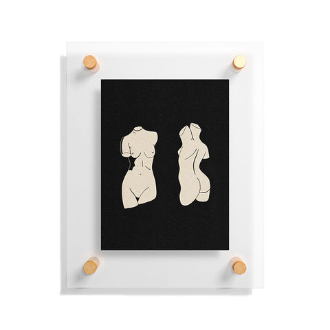 High Tied Creative Torso Floating Acrylic Print