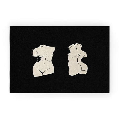 High Tied Creative Torso Welcome Mat