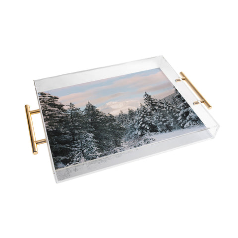 Hillary Murphy Mt Hood National Forest Acrylic Tray