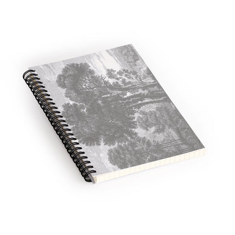 HMCraig Beaux Arbres Beautiful Trees Spiral Notebook