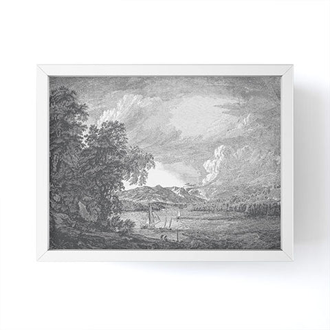 HMCraig Hudson River and Catskills Framed Mini Art Print