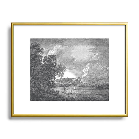 HMCraig Hudson River and Catskills Metal Framed Art Print