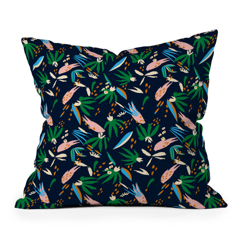 Holli Zollinger ADOBO JUNGLE Outdoor Throw Pillow