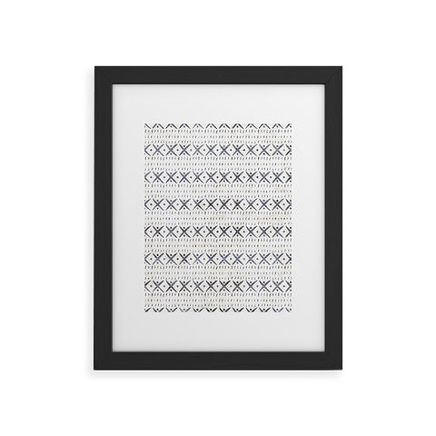 Holli Zollinger ADOBO MUDCLOTH Framed Art Print havenly