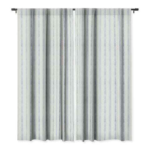Holli Zollinger AEGEAN BOLD STRIPE Blackout Window Curtain
