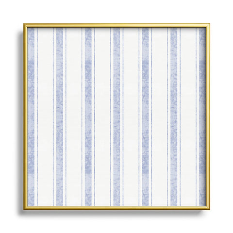 Holli Zollinger AEGEAN BOLD STRIPE Square Metal Framed Art Print