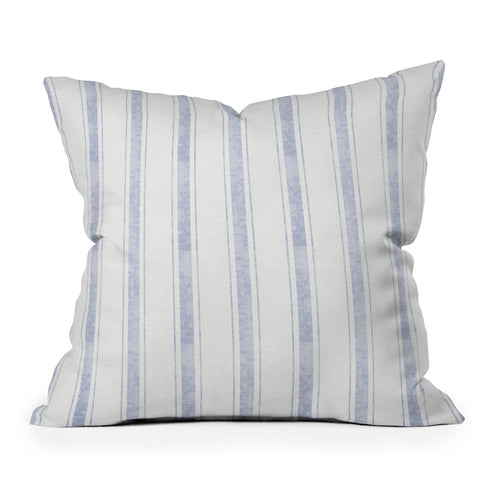 Holli Zollinger AEGEAN BOLD STRIPE Throw Pillow