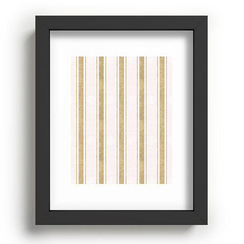 Holli Zollinger AEGEAN JUTE STRIPE Recessed Framing Rectangle