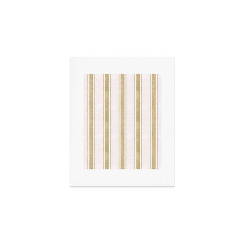 Holli Zollinger AEGEAN JUTE STRIPE Art Print