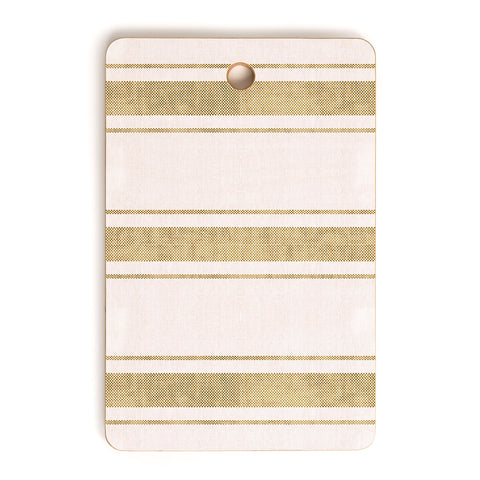 Holli Zollinger AEGEAN JUTE STRIPE Cutting Board Rectangle