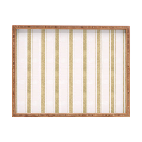 Holli Zollinger AEGEAN JUTE STRIPE Rectangular Tray