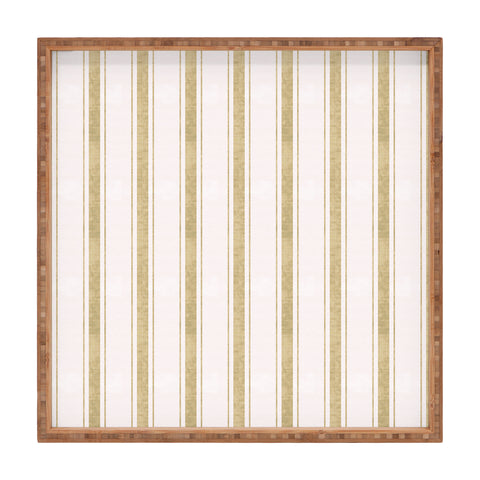 Holli Zollinger AEGEAN JUTE STRIPE Square Tray