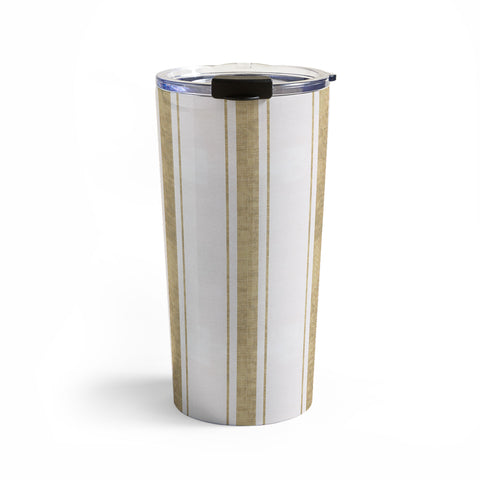 Holli Zollinger AEGEAN JUTE STRIPE Travel Mug