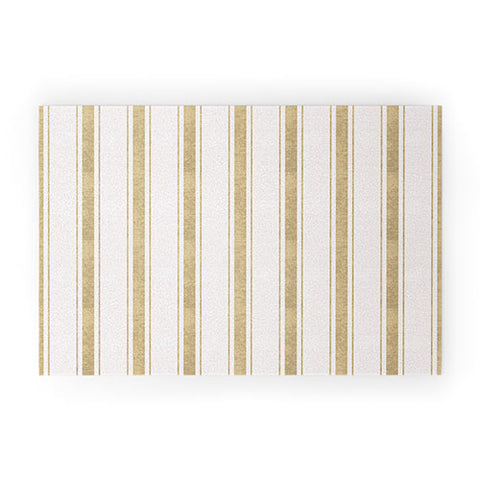 Holli Zollinger AEGEAN JUTE STRIPE Welcome Mat