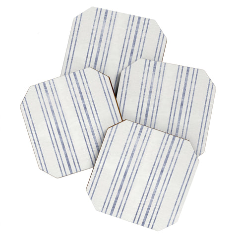 Holli Zollinger AEGEAN MULTI STRIPE Coaster Set