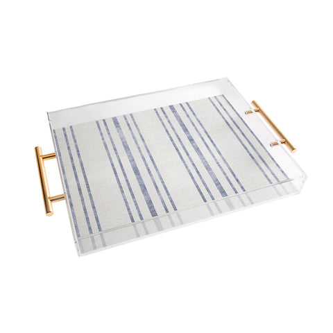 Holli Zollinger AEGEAN MULTI STRIPE Acrylic Tray