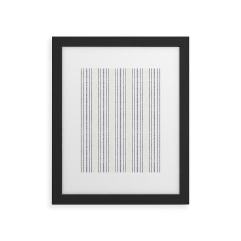 Holli Zollinger AEGEAN MULTI STRIPE Framed Art Print havenly