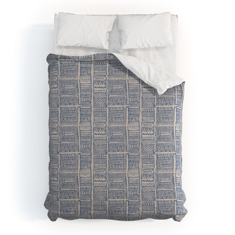 Holli Zollinger ALMAH GRASSCLOTH BLUE Comforter